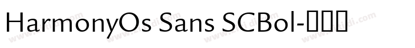 HarmonyOs Sans SCBol字体转换 HarmonyOs Sans SCBol字体转换
